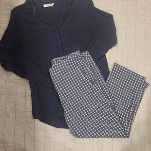 Womens Dressy Capri Pants Adrienne Papell size 6